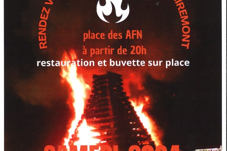 Affiche Feu de St Jean